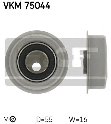 VKM 75044 SKF Ролик модуля натягувача ременя1